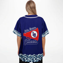 Load image into Gallery viewer, Lake Oswego Cheer Sublimation Baseball Jersey
