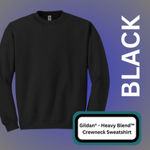 Load image into Gallery viewer, Gildan® - Heavy Blend™ Crewneck Sweatshirt (WHITE)
