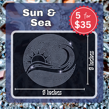 Load image into Gallery viewer, Sun &amp; Sea Bling Transfers
