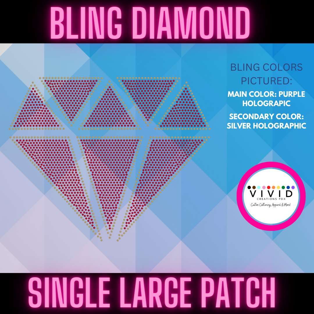 BLING DIAMOND Patch Transfer