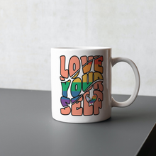Load image into Gallery viewer, Love your self 11oz Sublimation Print Ceramic Mug

