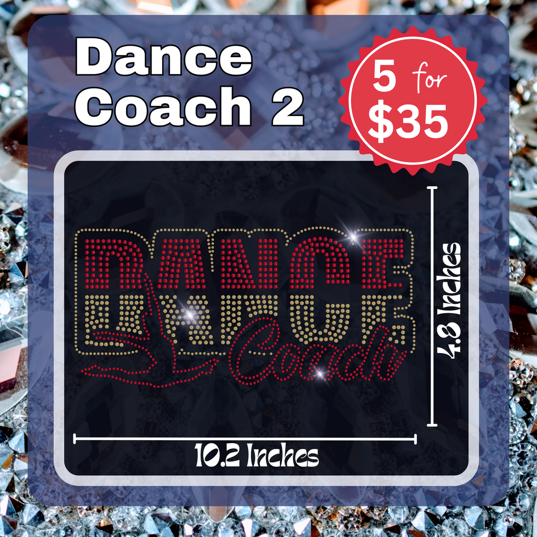 Dance Coach 2 Bling Transfers