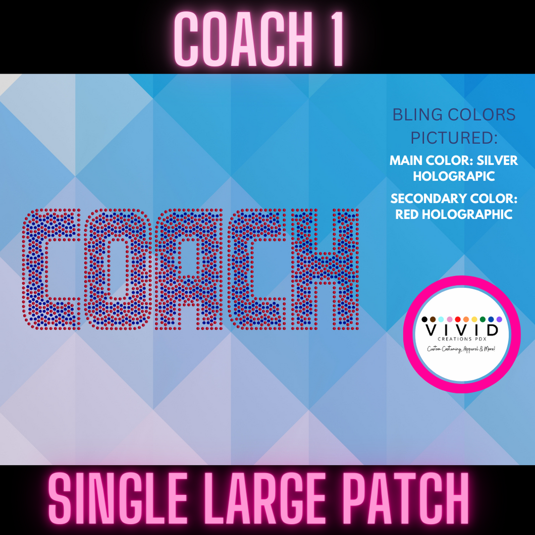 COACH 1 Patch Transfer