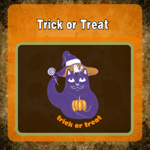 Load image into Gallery viewer, Trick or Treat! Matte Transfer Design
