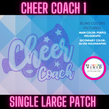 Load image into Gallery viewer, CHEER COACH 1 Patch Transfer
