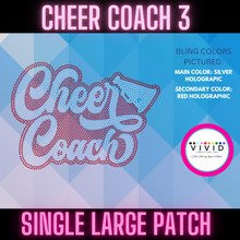 Load image into Gallery viewer, CHEER COACH 3 Patch Transfer
