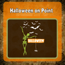 Load image into Gallery viewer, Halloween on Point Matte Transfer Design
