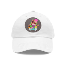 Load image into Gallery viewer, LOUD FIT WOMAN-Dad Hat with Leather Patch (Round)
