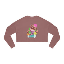 Load image into Gallery viewer, LOUD FIT WOMAN- FULL LOGO-Women&#39;s Cropped Sweatshirt
