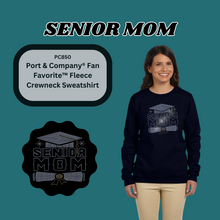 Load image into Gallery viewer, &quot;Senior Mom&quot; Crewneck Sweatshirt Spangle Bling Design
