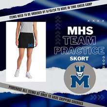 Load image into Gallery viewer, MHS Practice Skorts (One black &amp; One white)
