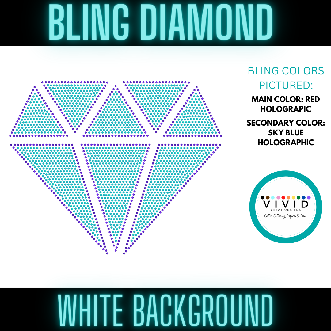 BLING DIAMOND Patch Transfer