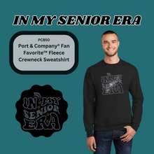 Load image into Gallery viewer, &quot;In My Senior Era&quot; Crewneck Sweatshirt Spangle Bling Design
