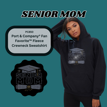 Load image into Gallery viewer, &quot;Senior Mom&quot; Hoodie Sweatshirt Spangle Bling Design

