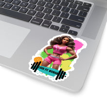 Load image into Gallery viewer, OUD FIT WOMAN-LATINA WOMAN LOGO-Kiss-Cut Stickers
