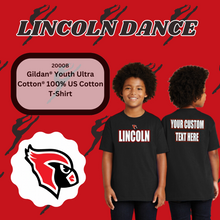 Load image into Gallery viewer, Lincoln Dance Team-Youth Ultra Cotton® 100% US Cotton T-Shirt
