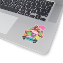 Load image into Gallery viewer, LOUD FIT WOMAN FULL LOGO- Kiss-Cut Stickers
