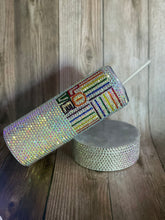 Load image into Gallery viewer, “LOVE” Rhinestone Tumbler
